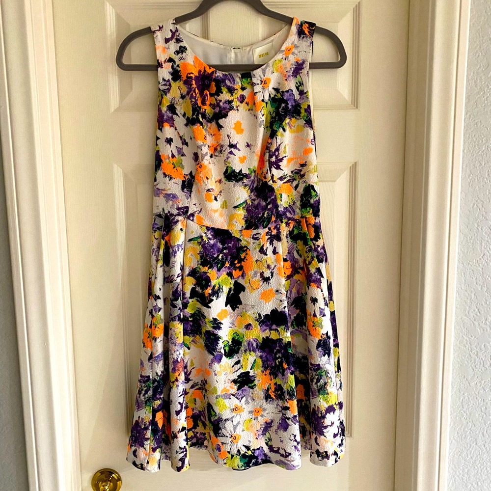 Maeve Pebble Pocket Floral Fit & Flare Dress